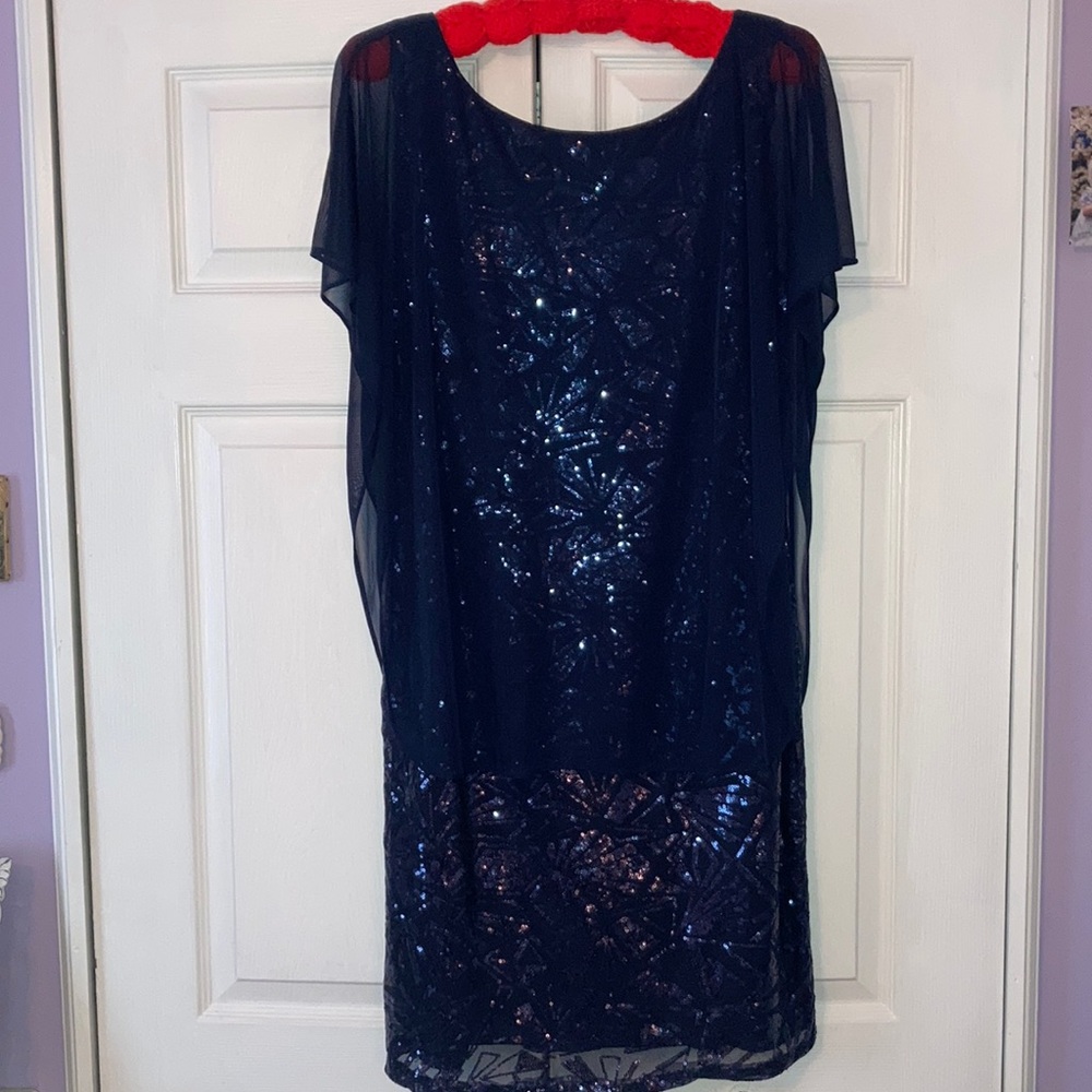 Jackie Jon New York size 16 Navy Blue Dress